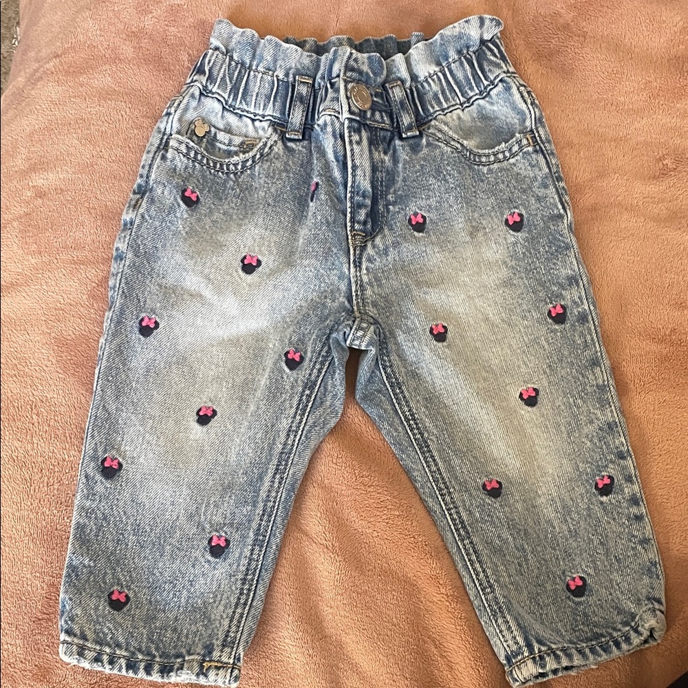 Bay gap Minnie Mouse jeans